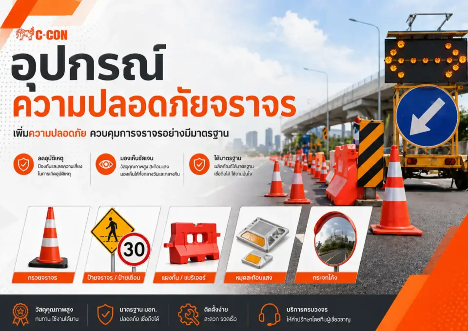 อุปกรณ์ความปลอดภัยจราจร