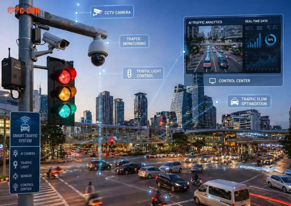 Smart Traffic คืออะไร? ระบบไฟจราจรอัจฉริยะยกระดับการเดินทางในปี 2026