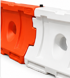 แบริเออร์ชนิดบรรจุน้ำ วัสดุ HDPE มาตรฐานเกาหลี