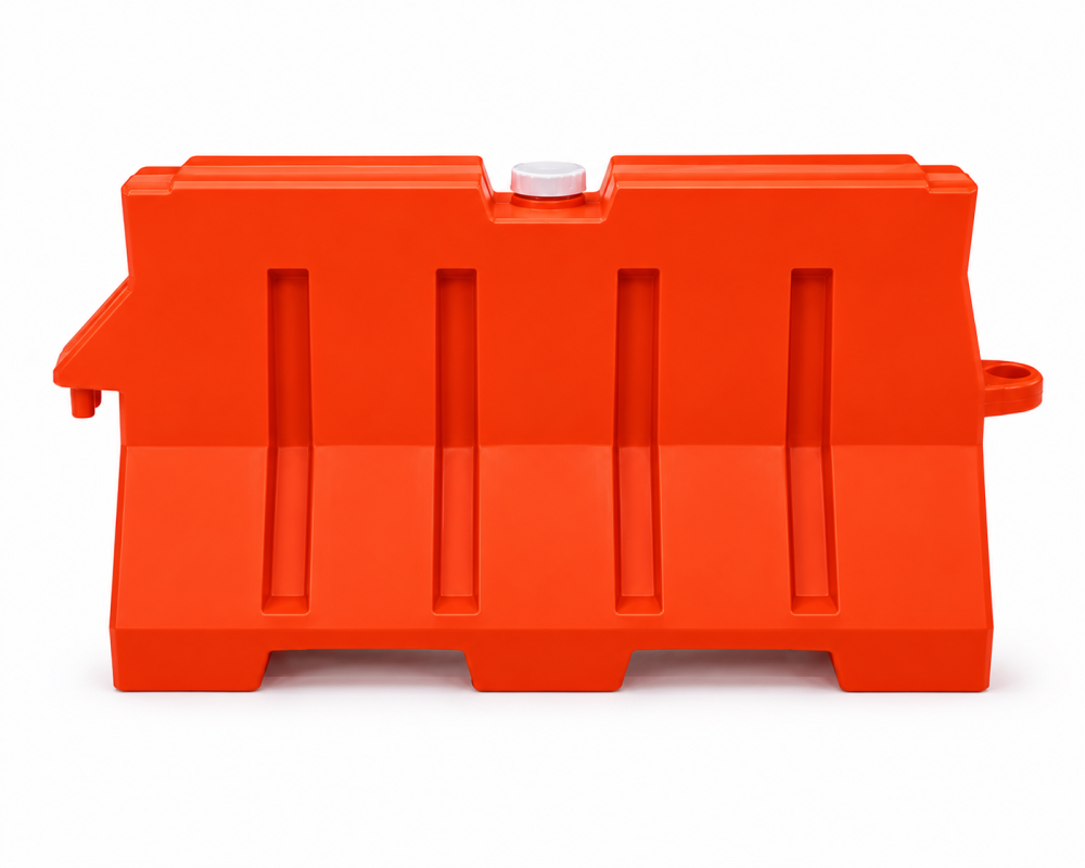 แบริเออร์ ชนิดบรรจุน้ำ สีส้มขนาด 50x150x80 ซม.