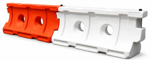 แบริเออร์ชนิดบรรจุน้ำ วัสดุ HDPE มาตรฐานเกาหลี