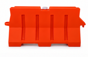 แบริเออร์ ชนิดบรรจุน้ำ สีส้มขนาด 50x150x80 ซม.