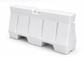 เเบริเออร์ ชนิดบรรจุน้ำ สีขาวขนาด 45x150x55 ซม.