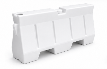 เเบริเออร์ ชนิดบรรจุน้ำ สีขาวขนาด 45x150x55 ซม.