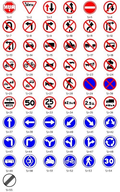 ป้ายบังคับจราจร