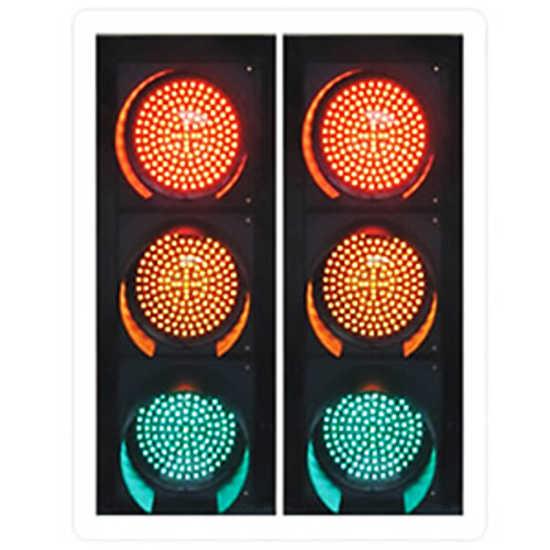 โคมไฟจราจรแบบ6ดวงโคม