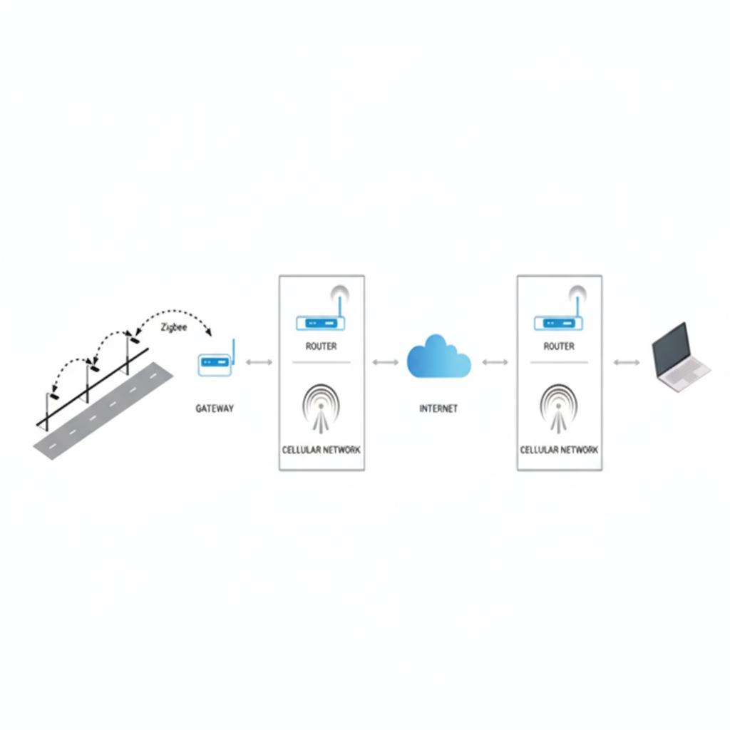ระบบไฟส่องสว่างอัจฉริยะ Zigbee